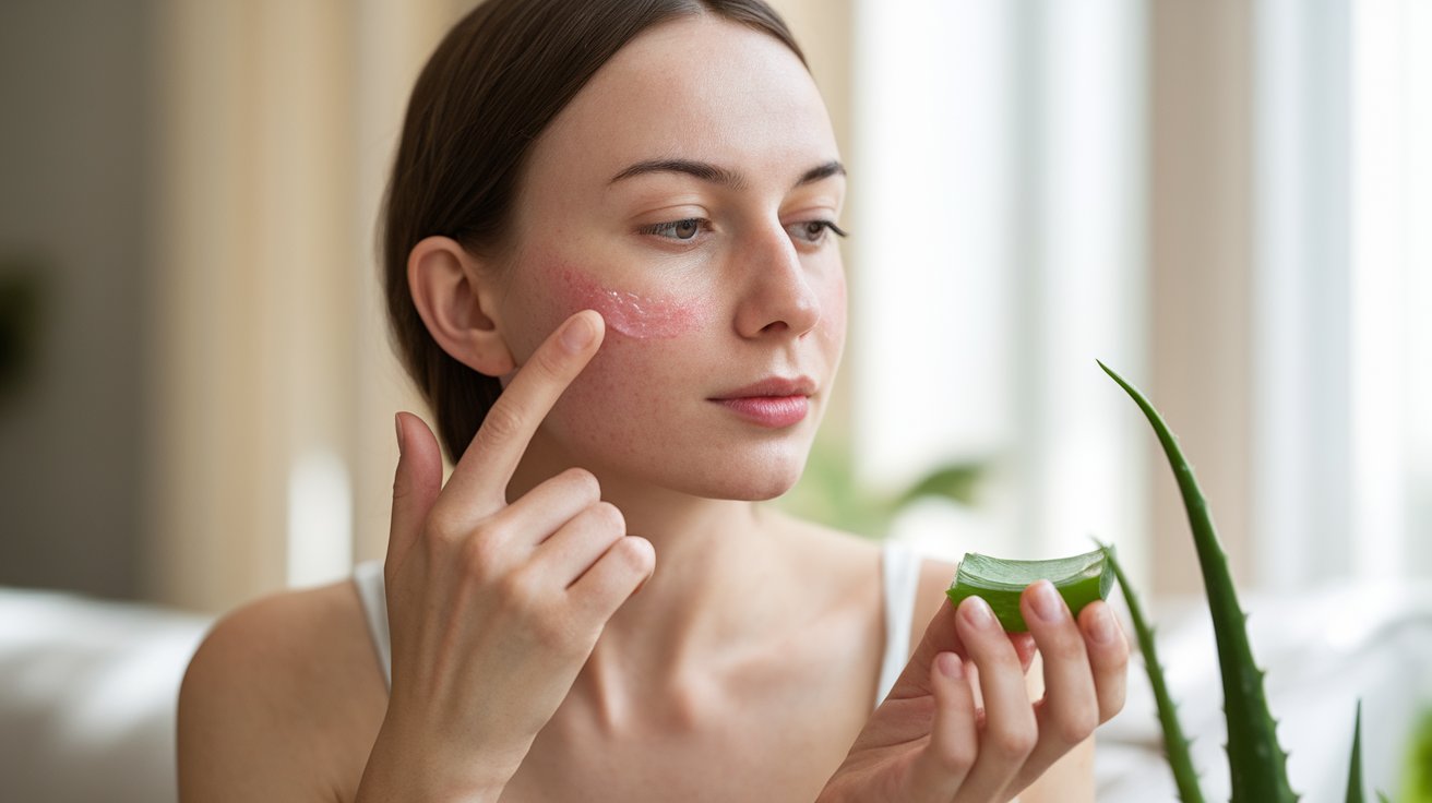 Frequently Asked Questions Q: What are some effective natural treatments for rosacea? A: Some effective natural treatments for rosacea include the use of lavender essential oil, aloe vera, and green tea extract. These remedies offer anti-inflammatory properties that can help reduce redness and irritation associated with rosacea. Q: How can I use home remedies to help with rosacea? A: Home remedies for rosacea can include applying chilled green tea bags to the skin, using a gentle moisturizer, and avoiding harsh skin care products that may worsen rosacea symptoms. Always patch test any new remedy before full application. Q: What lifestyle changes can help manage rosacea symptoms? A: Remedies and lifestyle changes that can help manage rosacea symptoms include avoiding known triggers such as sun exposure, spicy foods, and stress. Additionally, maintaining a consistent skin care routine with gentle products can be beneficial. Q: Are there specific skin care products recommended for people with rosacea? A: Yes, people with rosacea should look for skin care products that are fragrance-free and formulated for sensitive skin. Creams with anti-inflammatory ingredients, such as chamomile or niacinamide, can help reduce redness. Q: Can diet influence rosacea flare-ups? A: Yes, certain foods and beverages can trigger rosacea flare-ups. Common triggers include alcohol, spicy foods, and hot beverages. Keeping a food diary may help identify personal triggers. Q: What type of rosacea might require a different natural treatment approach? A: There are different types of rosacea, such as erythematotelangiectatic rosacea and papulopustular rosacea. Each type may require a tailored approach to treatment, and it's important to consult a board-certified dermatologist for personalized advice. Q: How can I prevent my rosacea from worsening? A: To prevent worsening of rosacea symptoms, it's crucial to identify and avoid personal triggers. Regularly using sun protection, managing stress, and using gentle skin care products can also help maintain skin health. Q: Is it necessary to seek medical help for rosacea? A: While many people find relief with home remedies and natural treatments for rosacea, it is advisable to seek a diagnosis and treatment plan from a board-certified dermatologist if symptoms persist or worsen. Q: Can natural treatments replace prescribed medications for rosacea? A: Natural treatments for rosacea can complement prescribed medications but should not replace them without consulting a healthcare professional. It's important to discuss any treatment changes with your dermatologist.